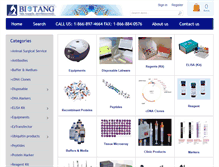 Tablet Screenshot of biotangusa.com